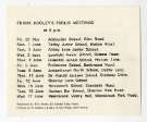 Election leaflet of [Frank] Hooley (1923 - 2015), Labour Party candidate for the Heeley constituency