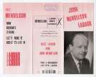 Election leaflet of John Mendelson, Labour Party candidate for the Penistone constituency