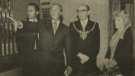 Lord Mayor, Councillor Reginald E. Munn visiting the Register Office (known as the Wedding Cake) (part of Sheffield City Council's Administration and Legal Department)