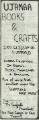 Advertisement for Ujamaa, book and craft shop, No. 259 Glossop Road