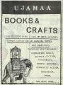 Advertisement for Ujamaa, book and craft shop, No. 259 Glossop Road